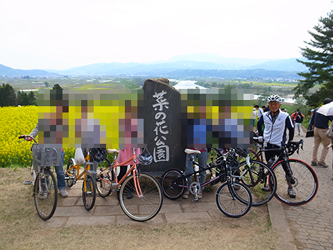 2015菜の花公園自転車女子